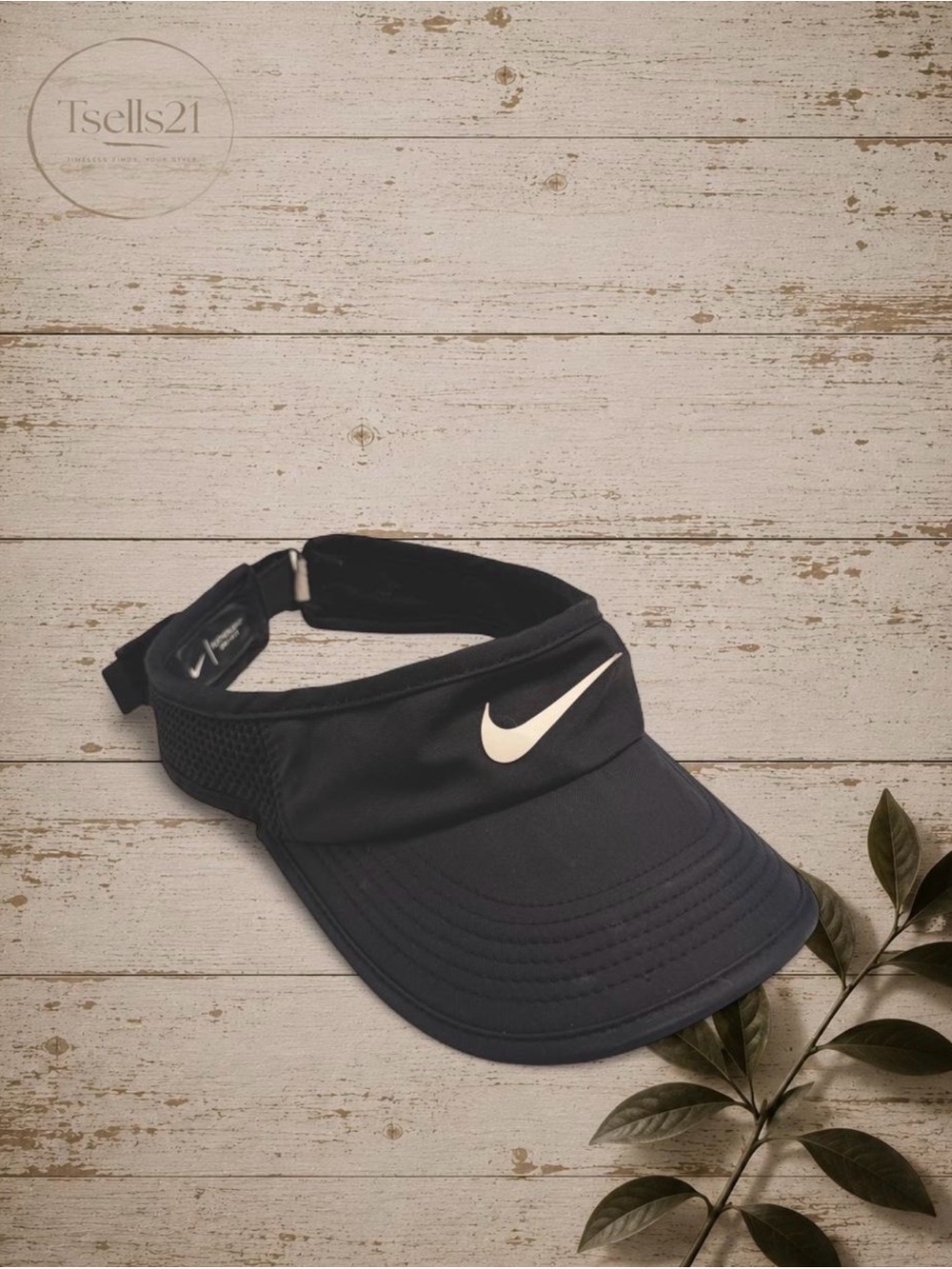 Nike Dri-FIT Black Featherlight Sports Visor